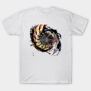 Vintersorg Visions From The Spiral Generator Album Cover T-Shirt